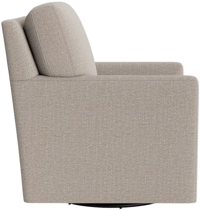 Bassett® Furniture Customizable Trent Track Arm Swivel Chair-2