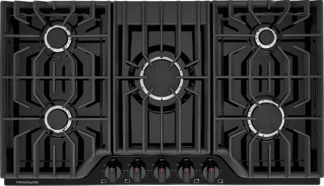 Frigidaire® 36" Black Gas Cooktop
