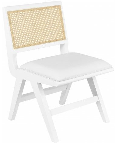 Meridian Furniture Abby White Side Chair-0