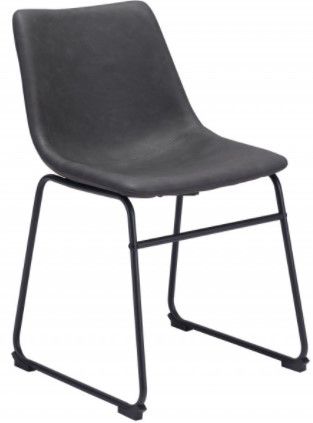 Zuo® Modern Smart Charcoal Dining Chair Charcoal-0