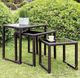 Furniture of America® Rocio Espresso Nesting Side Tables-0