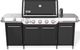 Weber® Summit® GC38 E 5-Burner Black Freestanding Liquid Propane Grill-1