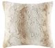 Olliix by Madison Park Zuri Sand Faux Fur Square Pillow-0