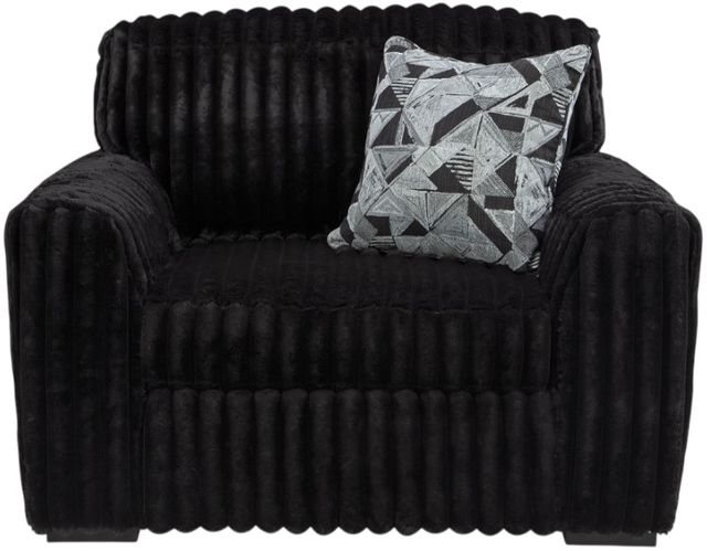 Signature Design by Ashley® Midnight-Madness Onyx Chair and a Half-1