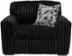 Signature Design by Ashley® Midnight-Madness Onyx Chair and a Half-1