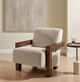 Stylus® Furniture Beau Alpaca Fawn Chair-3