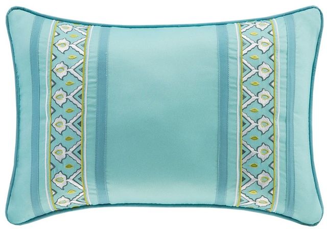 Olliix by Madison Park Essentials Serenity Aqua Queen Complete Comforter and Cotton Sheet Set-2