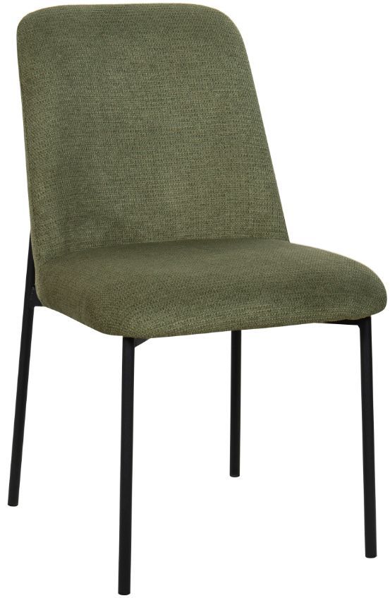 New Classic® Home Furnishings Erik Green/Black Upholstered Dining Side Chair-0