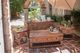International Furniture Direct Parota Brown Cocktail Table-1