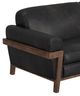 International Furniture Direct Loft Brown Black/Brown Accent Chair-3
