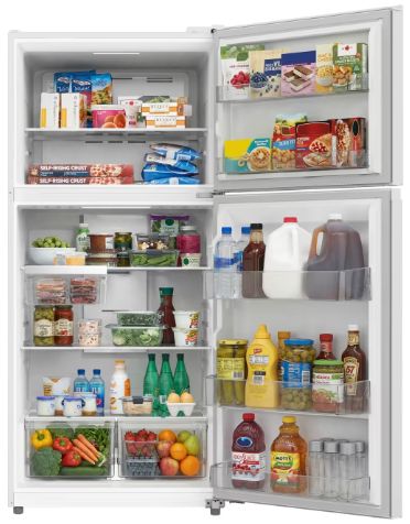 Frigidaire® 30" 18.6 Cu. Ft. White Garage Ready Top Freezer Refrigerator-4