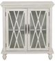 Powell® Slade Creamy White 2-Door Cabinet-2
