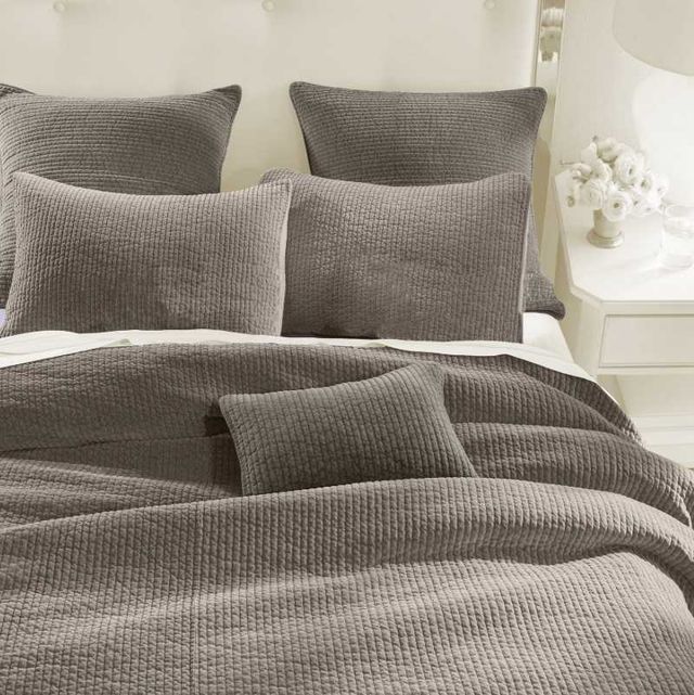 HiEnd Accents Stonewashed 3-Piece Taupe King Bedding Bundle-1