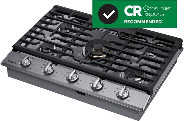 Samsung 30" Stainless Steel Gas Cooktop-1