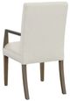 Fairfield® Customizable Entree Dining Straight Short Button Back Arm Chair-3