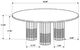 Coaster® Astoria White Round Coffee Table-2