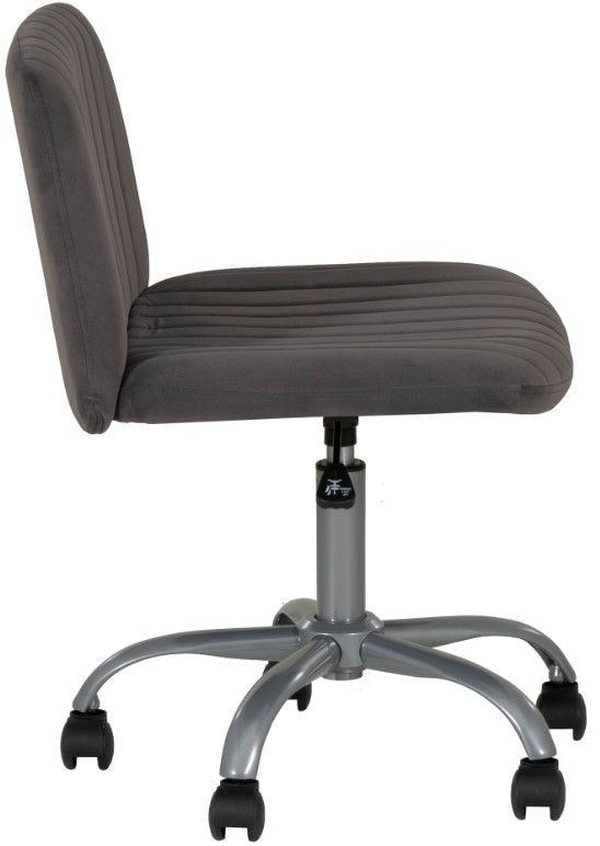 Linon Savon Gray Office Chair-4