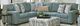 Albany Industries Chambray 2-Piece Cake Pop Sectional-0