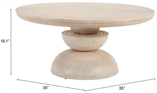 Zuo® Modern Bilanka Natural Coffee Table-1