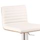 Armen Living Cafe White Adjustable Swivel Bar Stool-3
