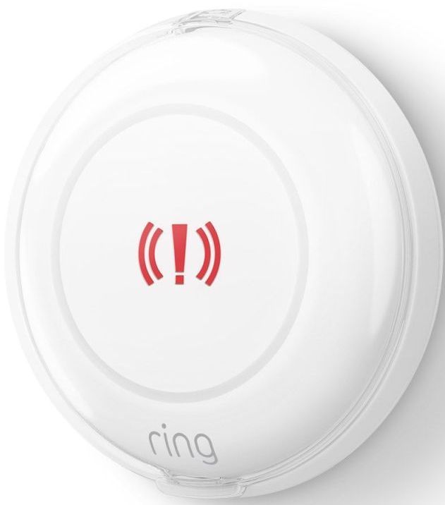 ring White Panic Button-0