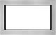 Whirlpool® 30" Stainless Steel Built In Microwave Trim Kit-0