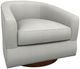 Best® Home Furnishings Customizable Ennely Swivel Barrel Chair with Dark Walnut Legs-0