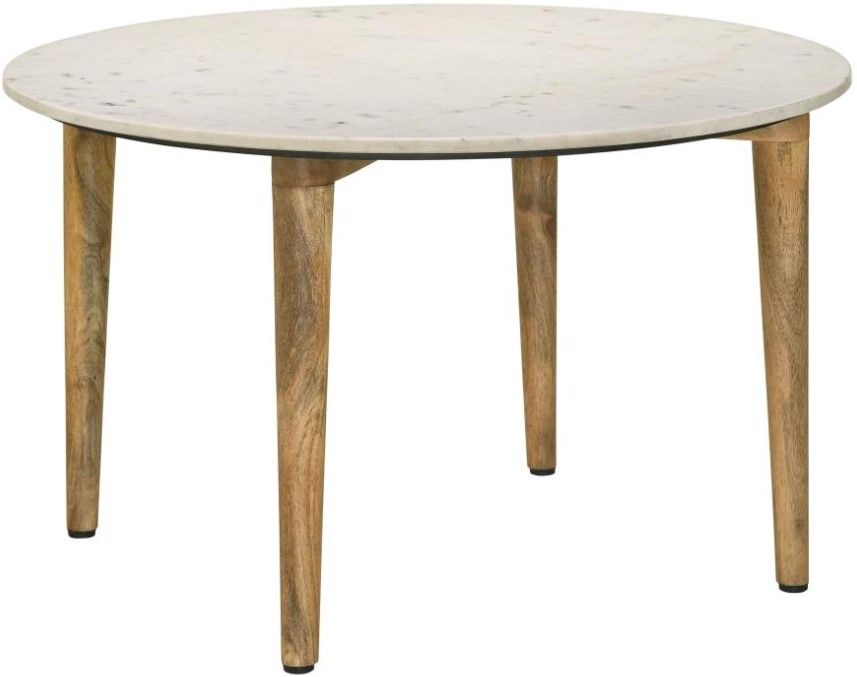 Coaster® Aldis Natural/White Coffee Table