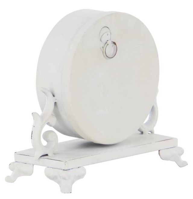 Deco Marche 2-Piece Black/White Scroll Decorative Clock Set-2