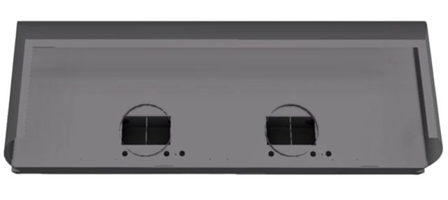 Vent-A-Hood® Designer Series 66" Gunsmoke Wall Mounted Range Hood-2