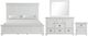 New Classic® Home Furnishings Jamestown 4-Piece White Queen Panel Bedroom Set-0