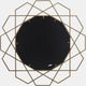 Sagebrook Home Gold 35" Metal Geometric Mirror-1
