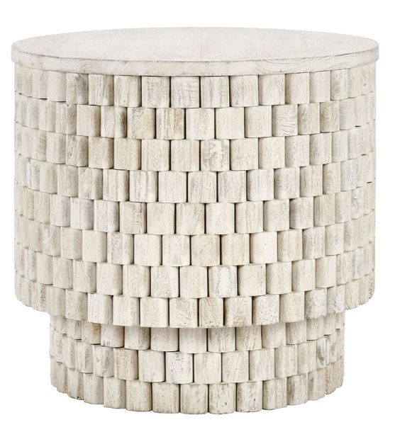 Classic Home Norwood Cream Round End Table | Fischer Furniture | Rapid ...