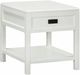 aspenhome® Alexander White End Table-3