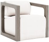 Weathered Teak-White