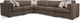 Decor-Rest® Furniture LTD 7760 Sectional-0