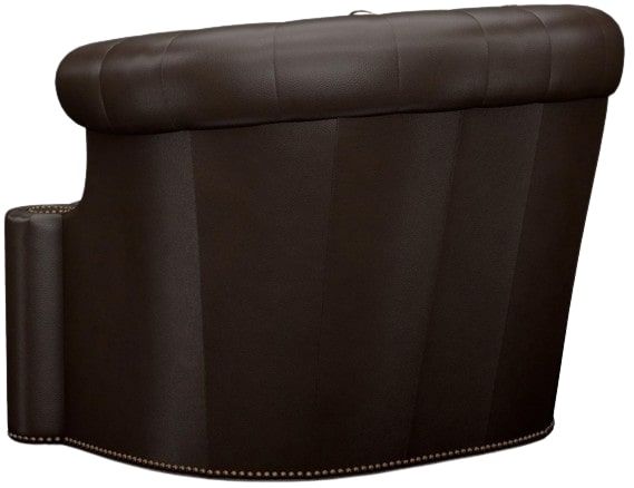 Lexington Home Customizable Feroni Leather Swivel Chair-1