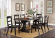 Furniture of America® Leonidas Antique Black Dining Table-1