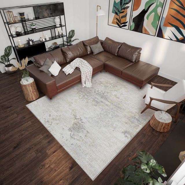 Dalyn™ Rug Company Camberly CM5 Linen 5'x8' Area Rug-4