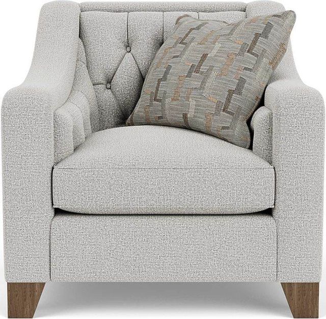 Flexsteel® Sullivan Silver Glacier Chair-1