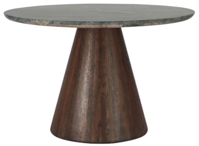Home Trends & Design Vista Dark Oak Dining Table-0