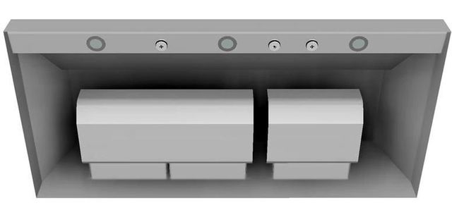 Vent-A-Hood® 48" Stainless Steel Wall Mounted Liner Insert Range Hood-2