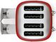 Smeg 50's Retro Style Red 4x4 Slice Toaster-4