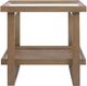 Hooker® Furniture Sonnet Glass Top End Table with Wren Base-2