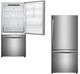 17.2 Cu Ft. Counter Depth Bottom-Freezer Refrigerator - Stainless Steel-2