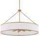 Uttermost® Algiers Gold/White 8-Light Pendant-3