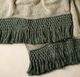Magnolia Home by Joanna Gaines Essential Dusty Green Tassel Throw-1