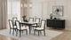 Furniture of America® Maidstone Black/White Dining Table-1