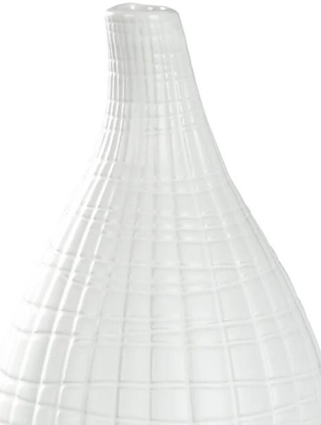 Harp & Finial® Lindos Matte White Vase-1