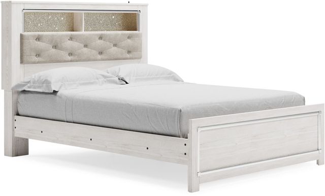 Signature Design by Ashley® Altyra 6-Piece White Queen Panel Bookcase Bed-1